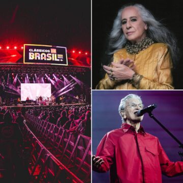Maria Bethânia e Caetano Veloso se apresentam em festival de MPB no Rio de Janeiro