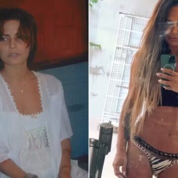 Aos 50 anos, atriz afastada da TV reaparece nas redes sociais com fotos de biquíni