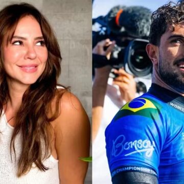 Mãe de João Chianca elogia Paolla Oliveira e aumenta rumores de romance entre atriz e surfista