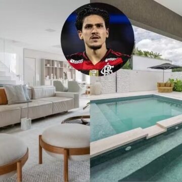 Aos 29 anos, craque do Flamengo tem mansão envolvida em disputa judicial com antigos donos