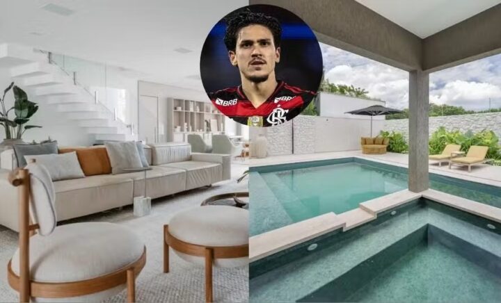 Aos 29 anos, craque do Flamengo tem mansão envolvida em disputa judicial com antigos donos