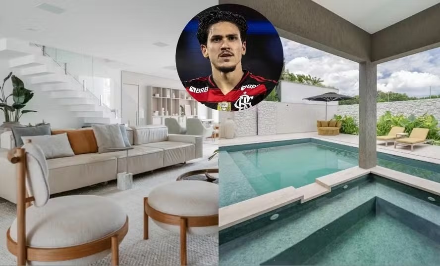 Aos 29 anos, craque do Flamengo tem mansão envolvida em disputa judicial com antigos donos