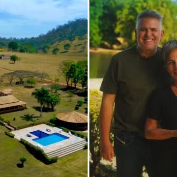 Aos 63 anos, atriz encontra refúgio em fazenda familiar repleta de animais em Goiás