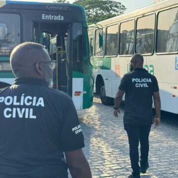 Eleições 2026: Polícia Civil fiscaliza garagens de ônibus em Salvador neste domingo (25)