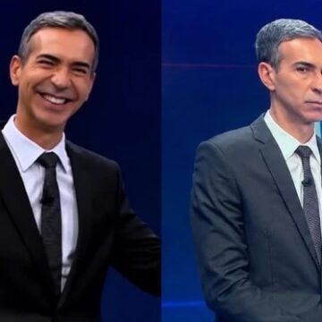 César Tralli chama a atenção por diferença de humor entre apurações das eleições