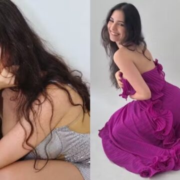 Aos 20 anos, filha de musa da década de 80 segue os passos da mãe