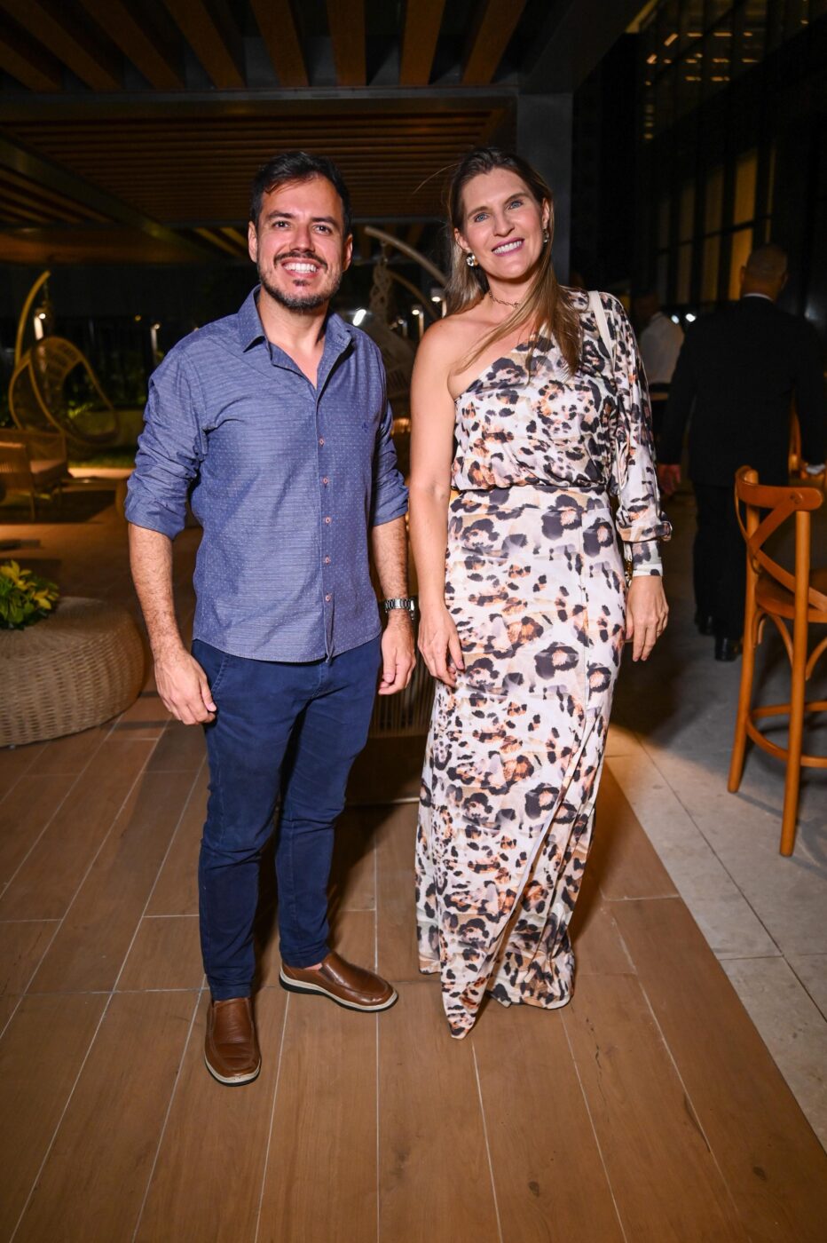 Mendes Júnior e Roberta Tagliapietra
