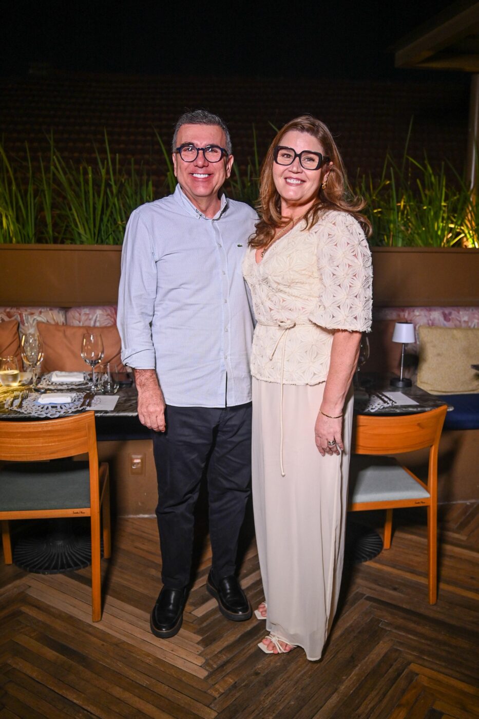 Augusto e Veruschka Correia Lima