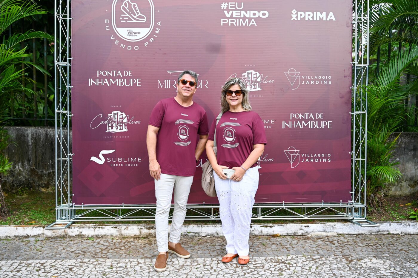 Pedro Menezes e Candice Liborio