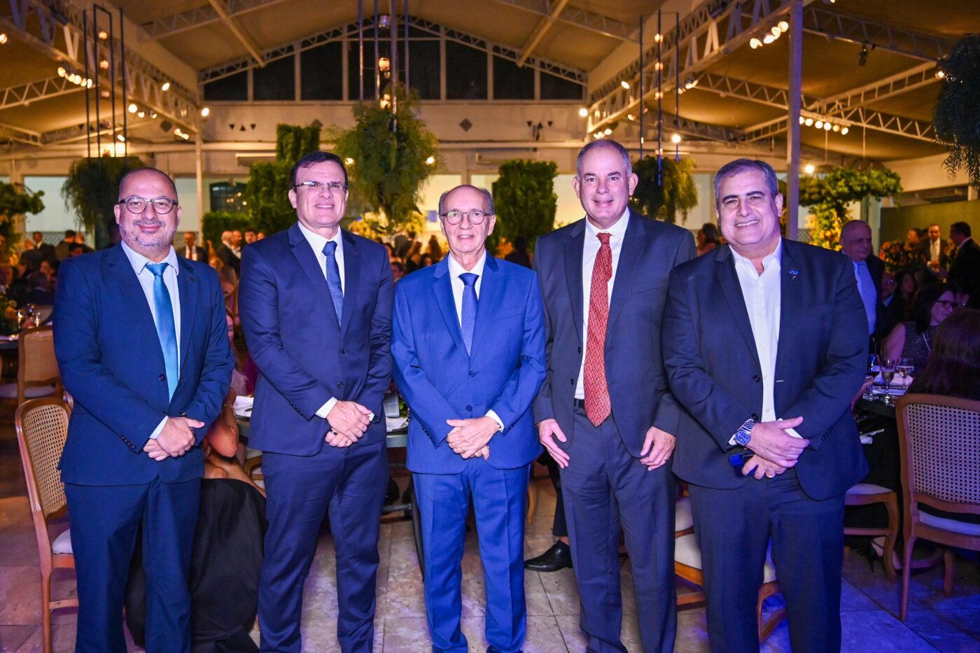 Roger Viana, Décio Barros, Alberto Nunes, Marcos Dellis e Eduardo Sá
