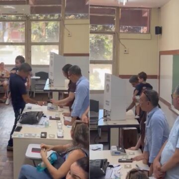 ACM Neto vota em Salvador acompanhado de aliados e diz estar confiante: ‘Vamos surpreender’