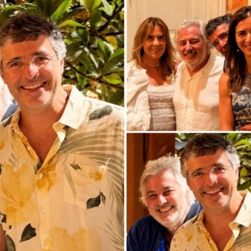 André Esteves, do BTG Pactual, circula por Salvador e prestigia festa no Centro Histórico
