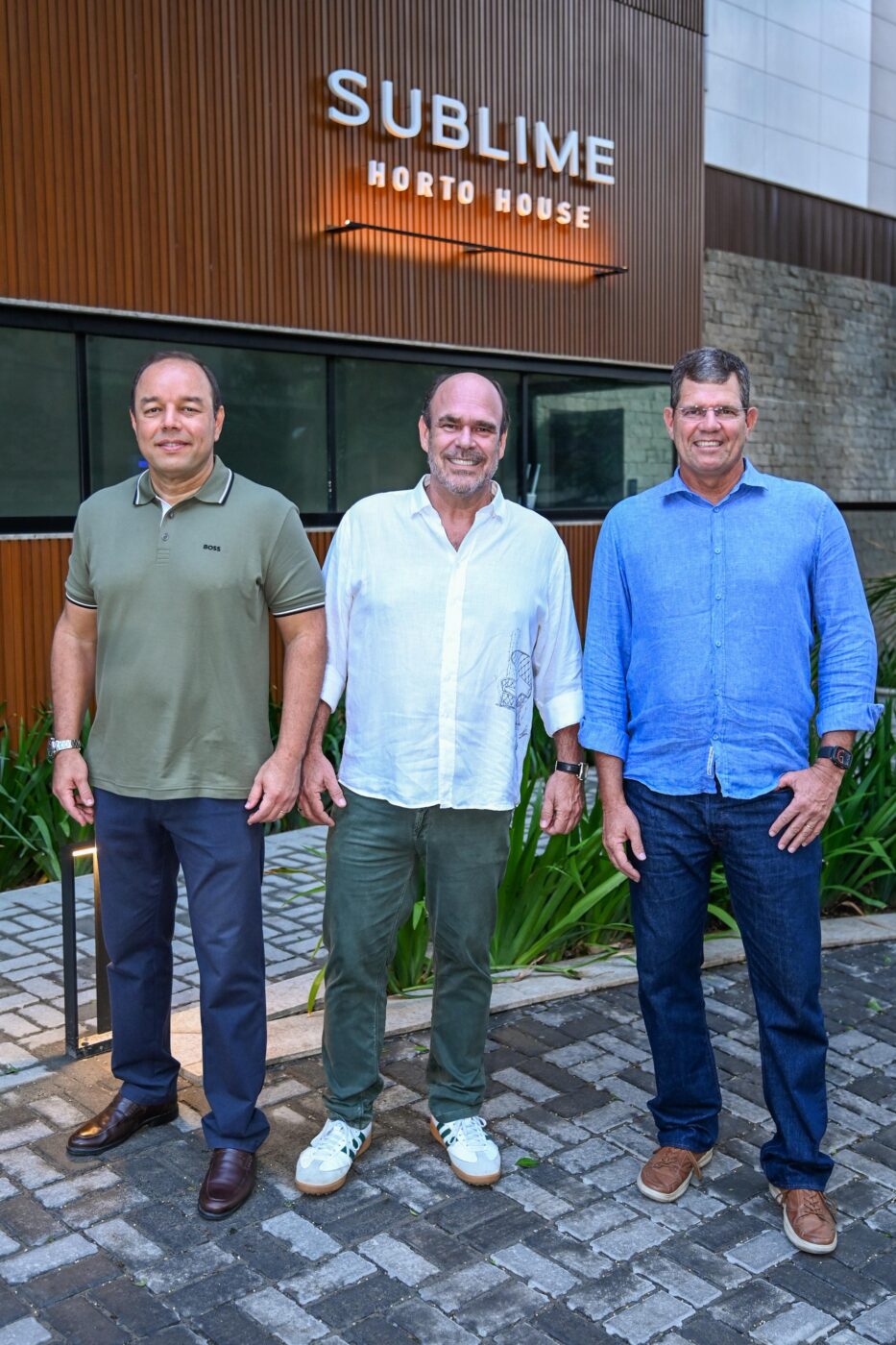Leo James, Lon Menezes e Christian Zollinger