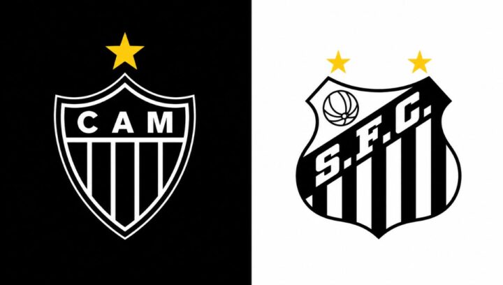 Atlético-MG x Santos, onde assistir ao vivo pelo Brasileirão Série A em confronto direto por vaga na Libertadores