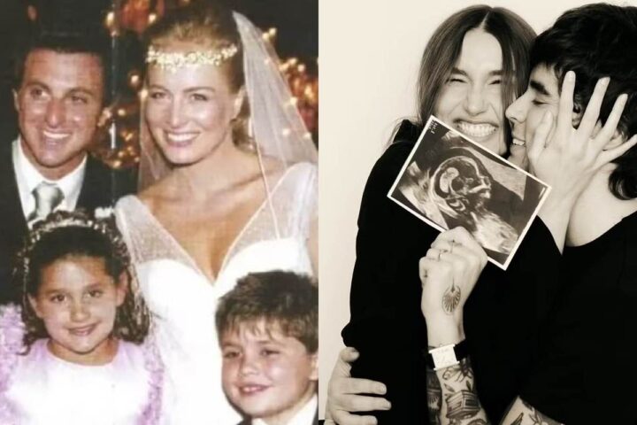 Angélica resgata vídeo de casamento e celebra gravidez de Sasha: ‘Minha daminha de honra’