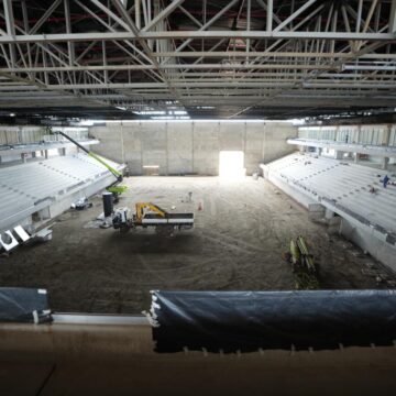 Nova arena de Salvador chega a 80% das obras e terá capacidade para 12 mil pessoas