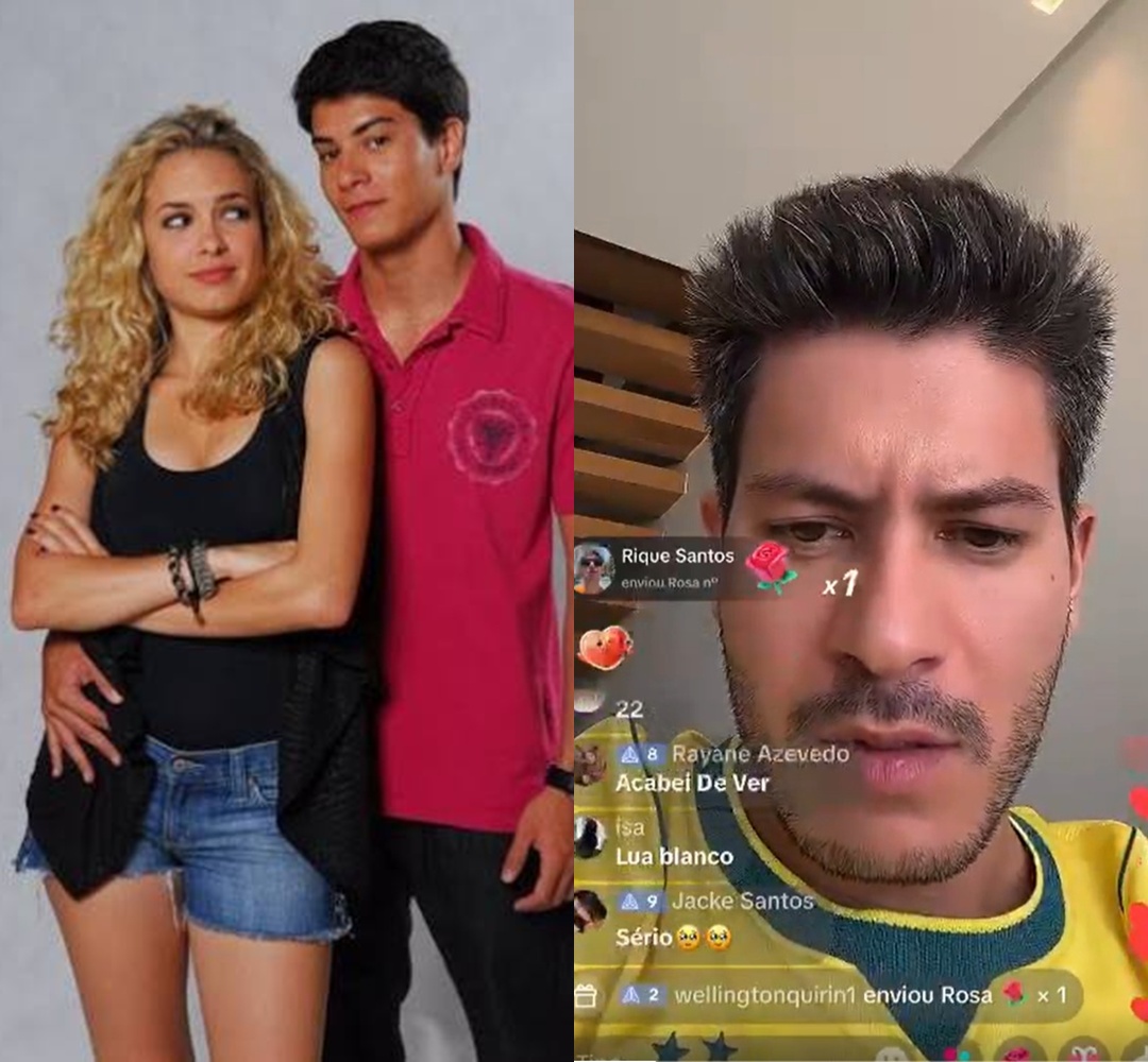 Arthur Aguiar descobriu morte de Lua Blanco durante live no TikTok: ‘Como assim?’