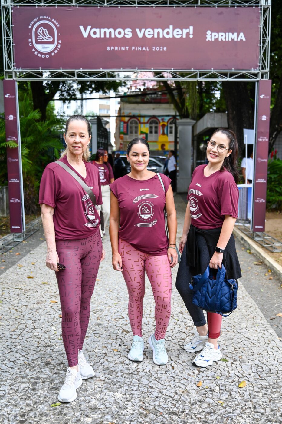 Tina Gordilho, Leandra Batista e Aline Dourado