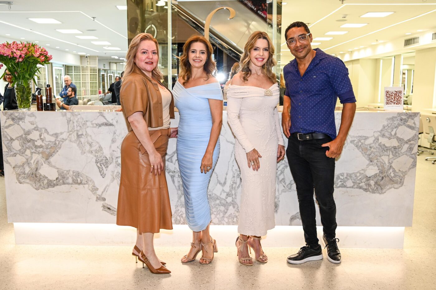 Ana Luiza Oliveira, Sara, Sany Sandes e Beto Bomfim