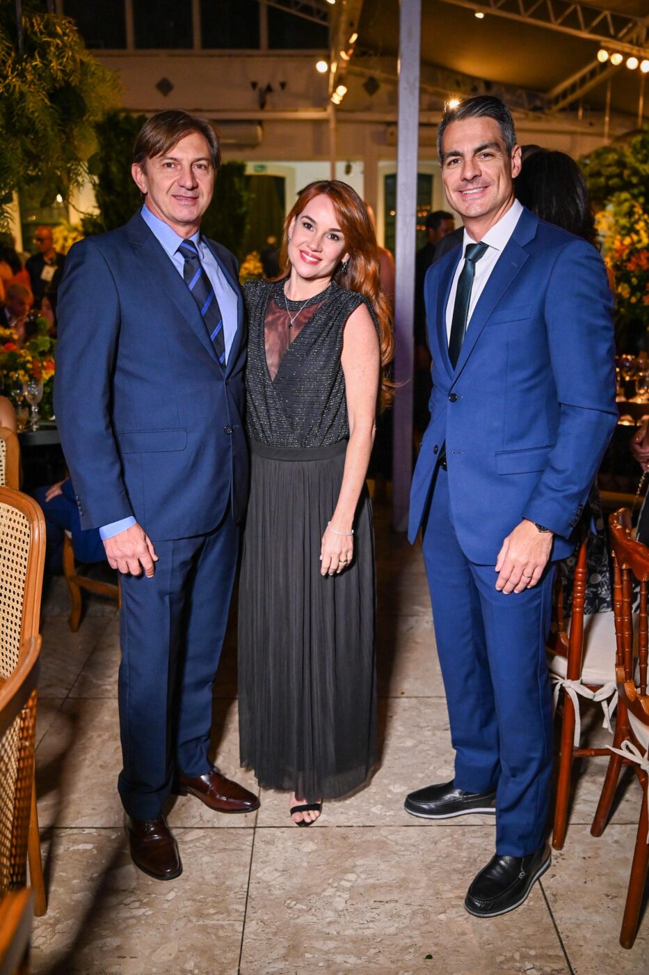 André, Daiane Phodorodeski e Felipe Sica