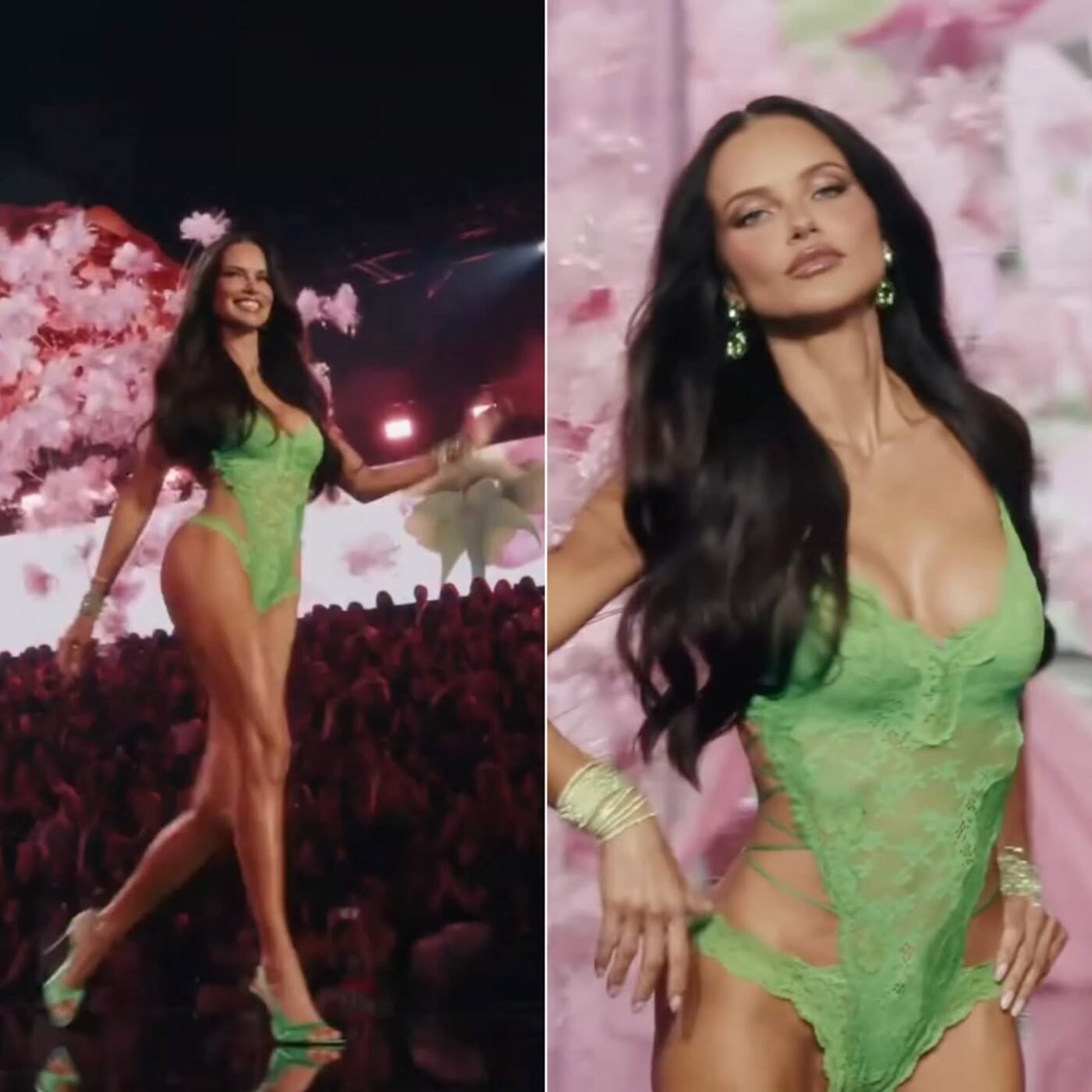 Baiana Adriana Lima desfila pela 21ª vez para a Victoria’s Secret; veja vídeo
