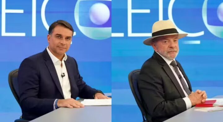 É hoje! Lula e Flávio Bolsonaro participam de debate presidencial na Globo; veja horário