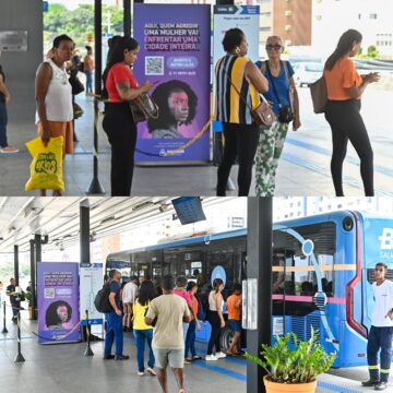 Salvador amplia acesso ao Botão Lilás em estações do BRT para mulheres vítimas de violência