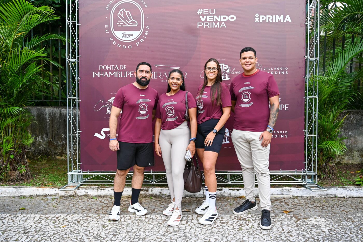 Eliezer Meira, Karla Juliane, Amanda Priscila e Fernando Araújo