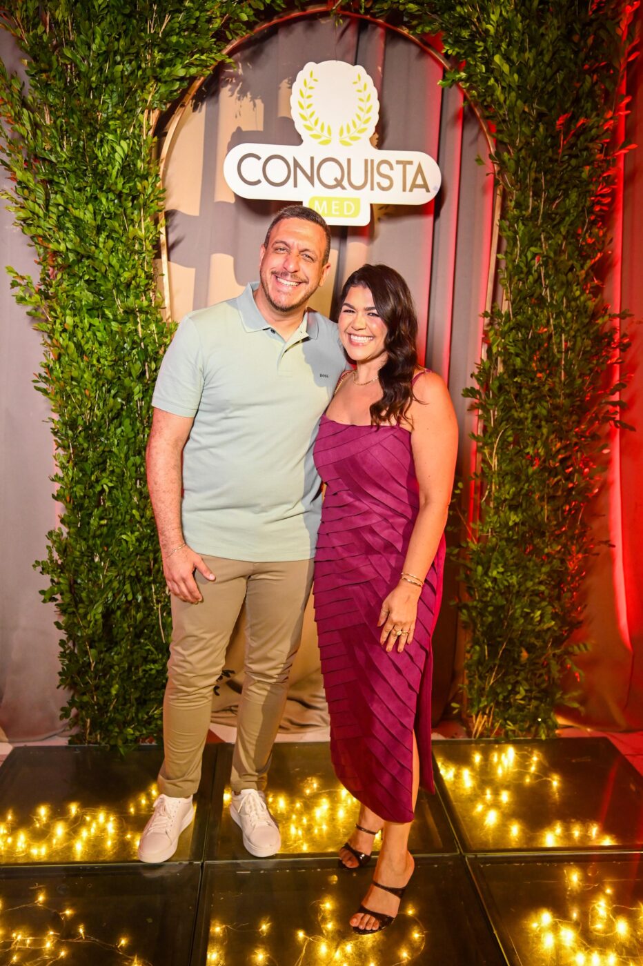 Victor Vasconcelos e Tatiana Souto