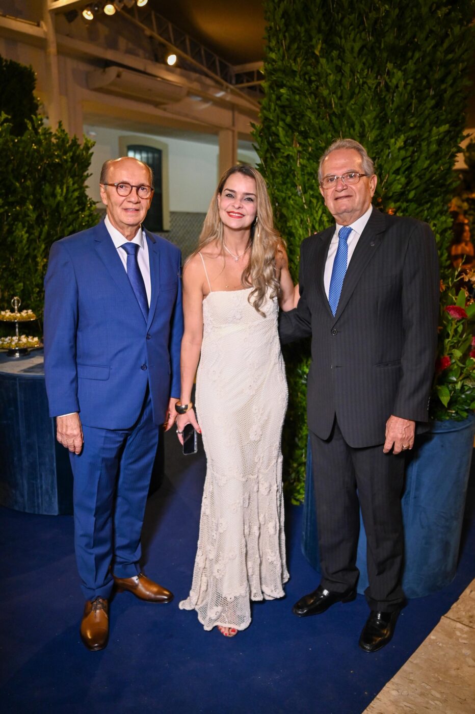 Alberto Nunes, Juliana Marinho e Antoine Tail
