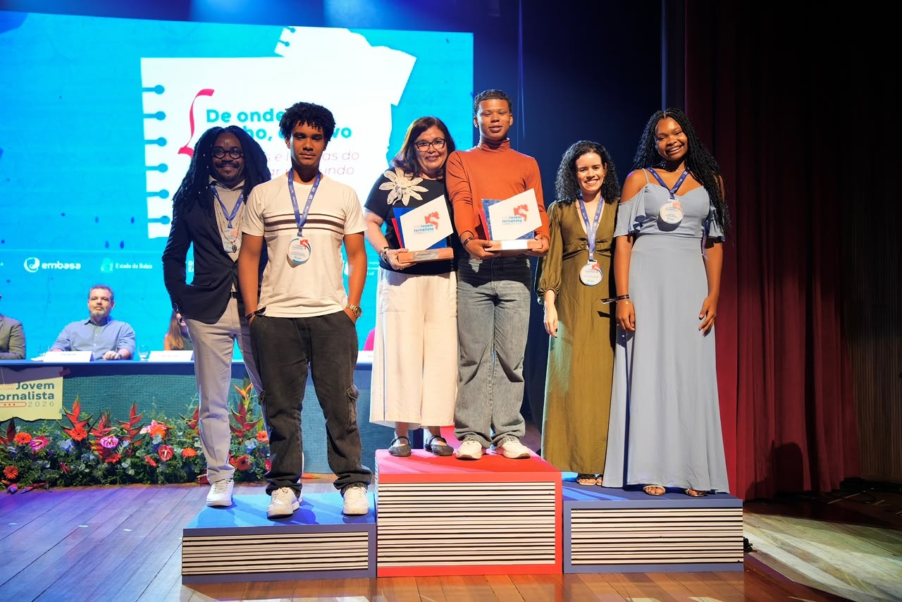 Três estudantes de escolas públicas da Bahia são premiados em concurso de jornalismo