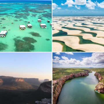 Praias paradisíacas, turismo de aventura e o maior sítio arqueológico: as belezas naturais do Nordeste