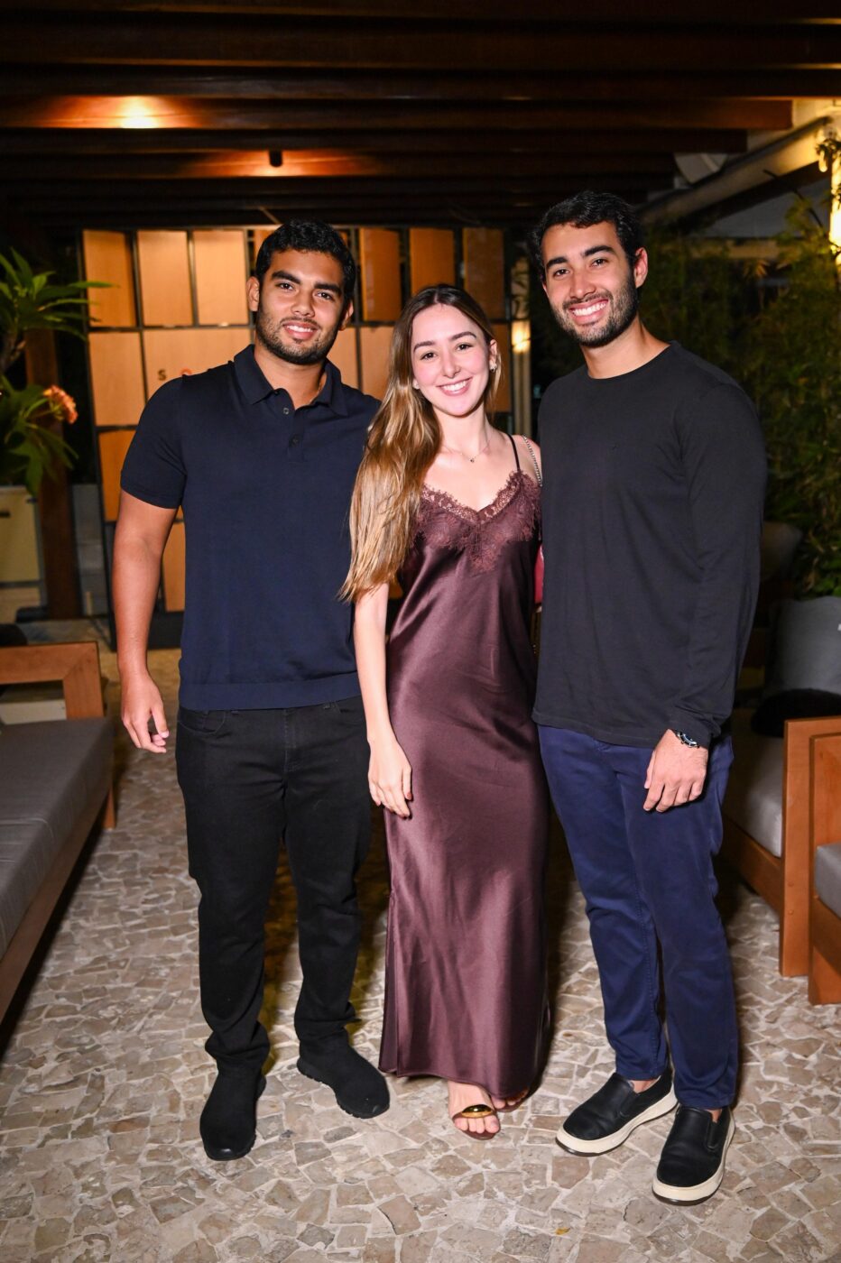 Guilherme Dias, Gabriela Bruno e Rodrigo Dias