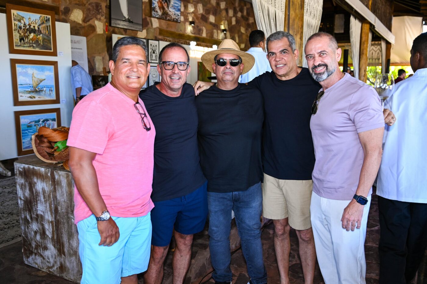Leandro Portella, Luciano Lima, Carlos Falcão, Ramiro Fonseca e Gustavo Azi