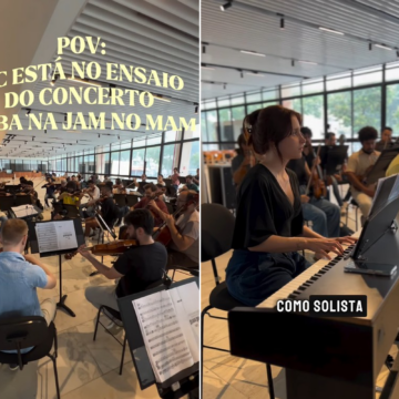Osba ensaia para sua participação especial no Jam no MAM do próximo sábado