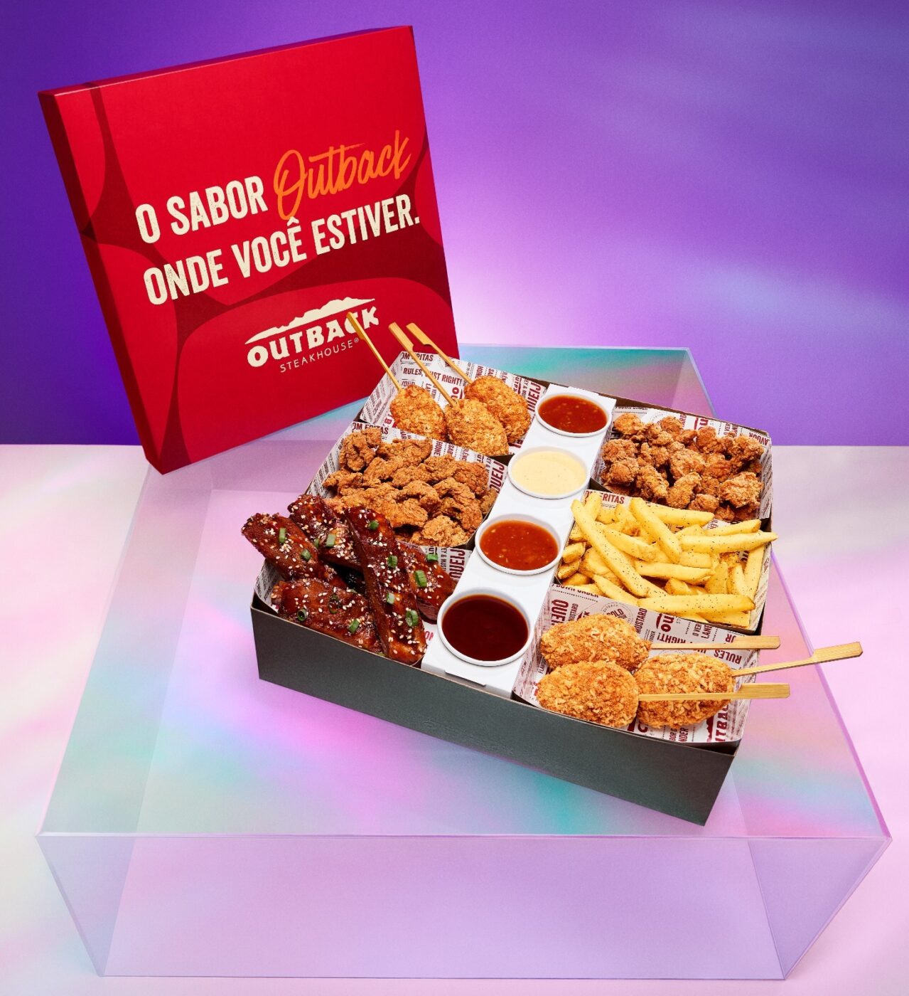 Outback lança combo coreano para pedir via delivery e compartilhar em casa