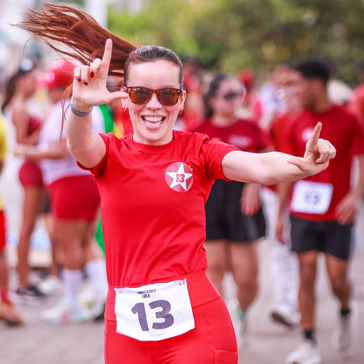 Eleitores de Lula organizam corrida em Salvador para celebrar reeleição do presidente