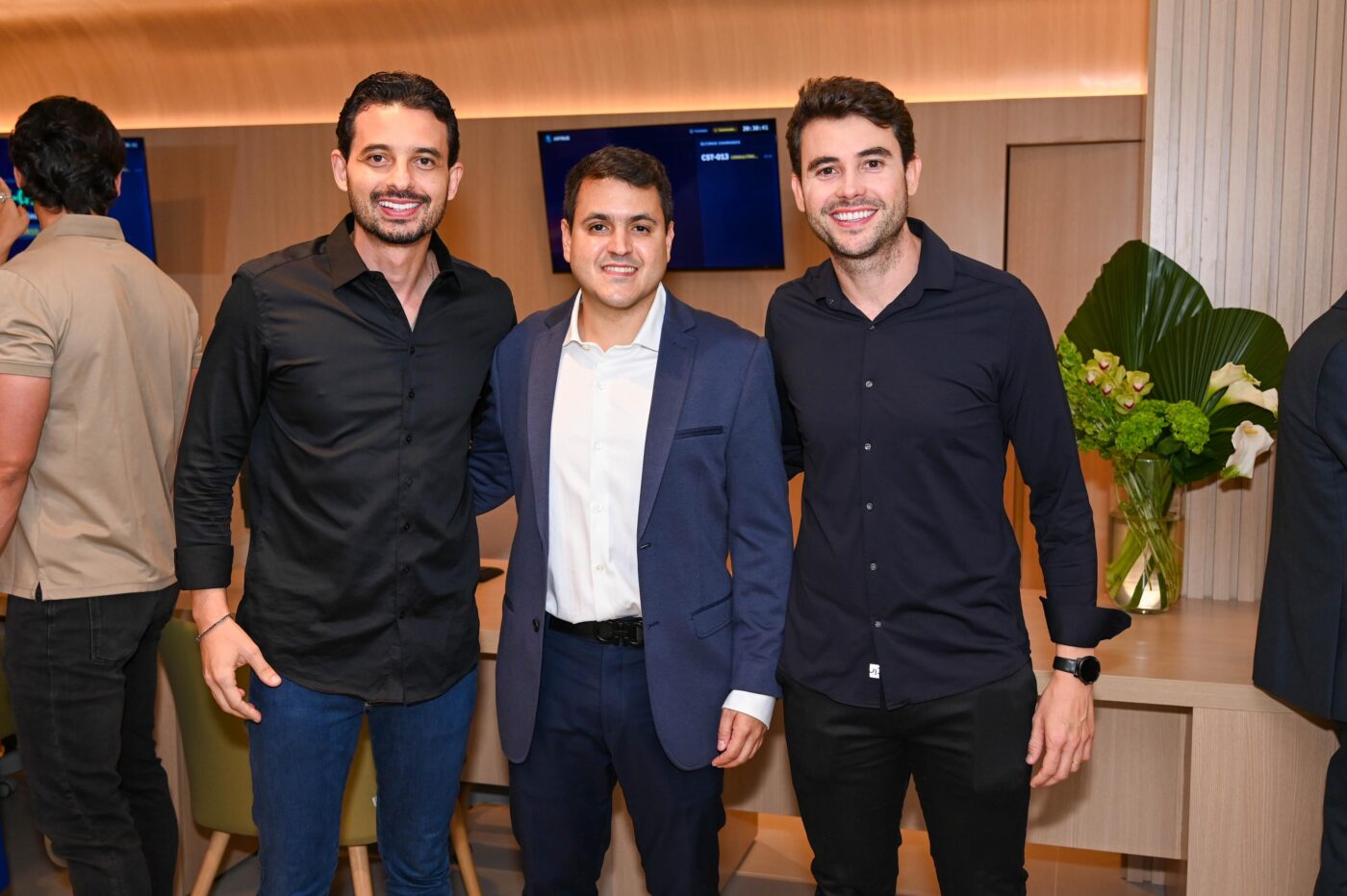 Danilo Cajaíba, Osvaldo Cerqueira e Ricardo Cedraz