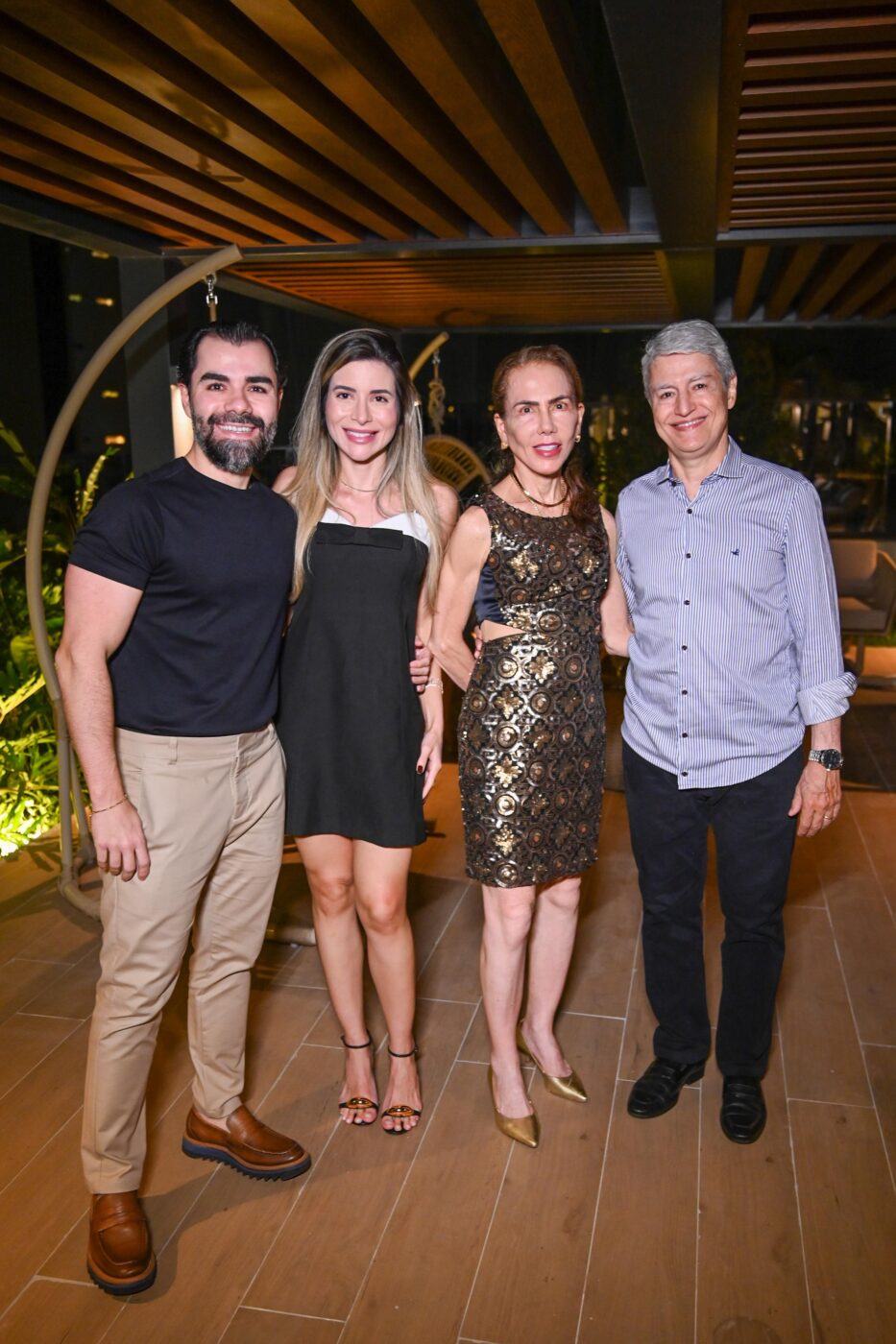 André, Paula, Sely e Fernando Angrisani