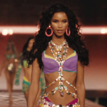 Baiana Daiane Sodré brilha no desfile da Victoria’s Secret pelo segundo ano consecutivo