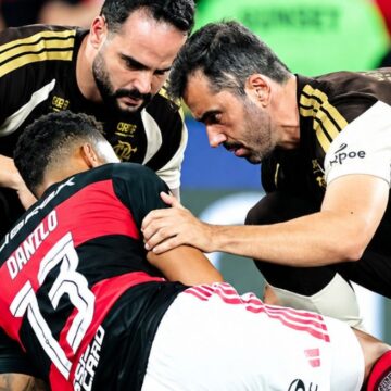 Danilo sofre duas fraturas após choque no Fla-Flu e passará por cirurgia