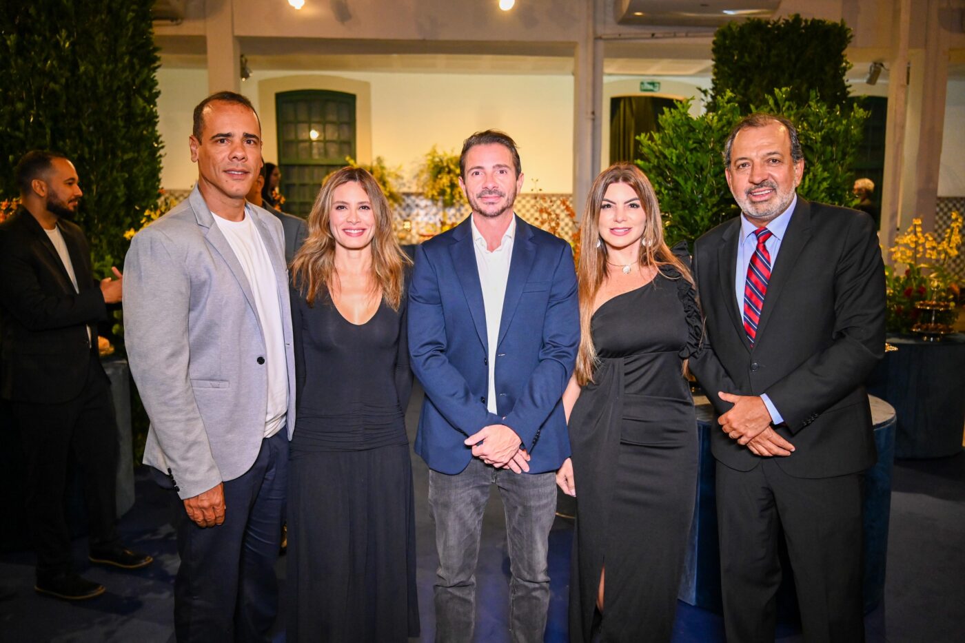 Thiago Bastos, Marjorie Veras, Persio Delgado, Tatiana Nunes e Bernardo Carvalho Farias