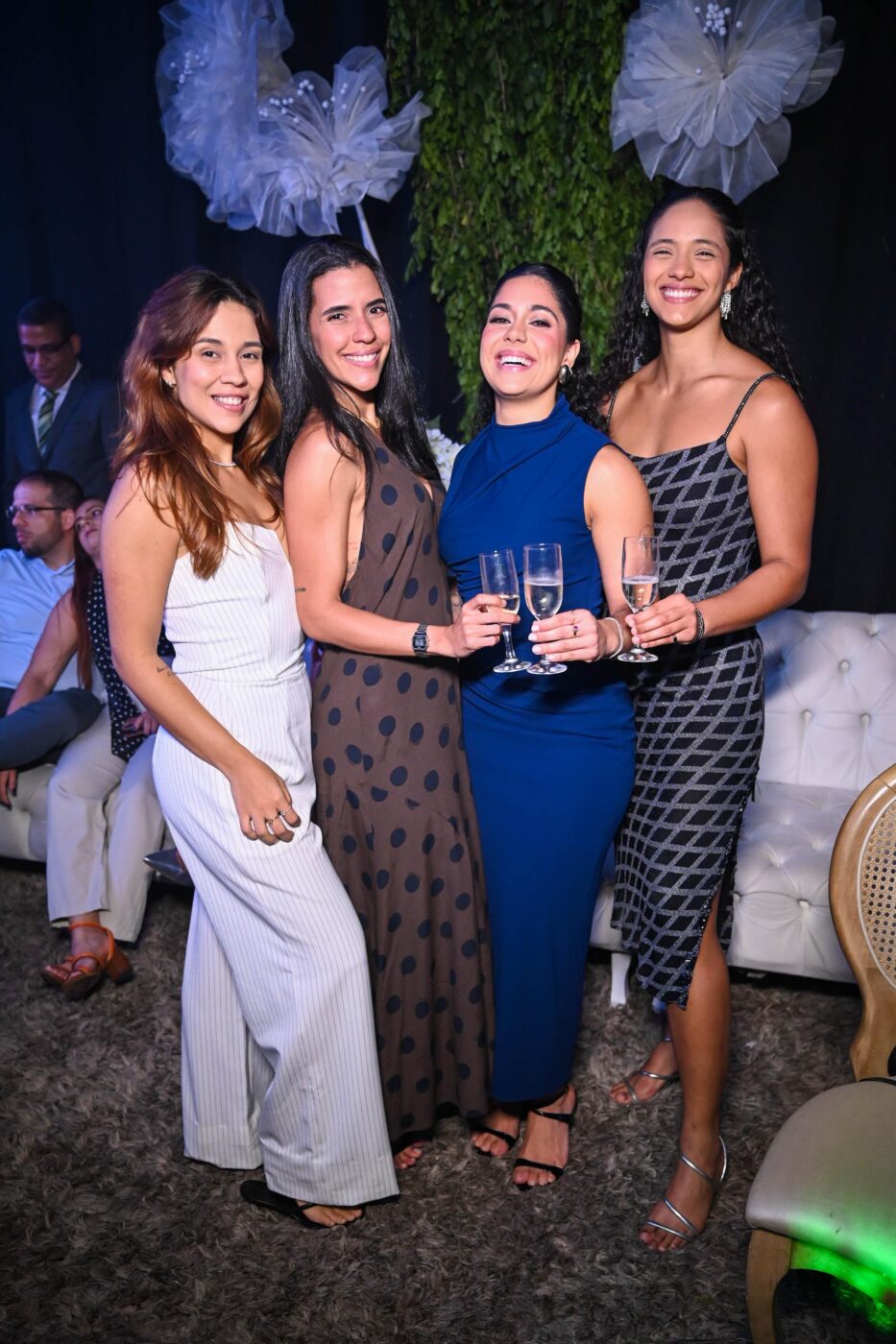 Larissa Costa, Isabela Cunha, Letícia Aguiar e Renata Rocha