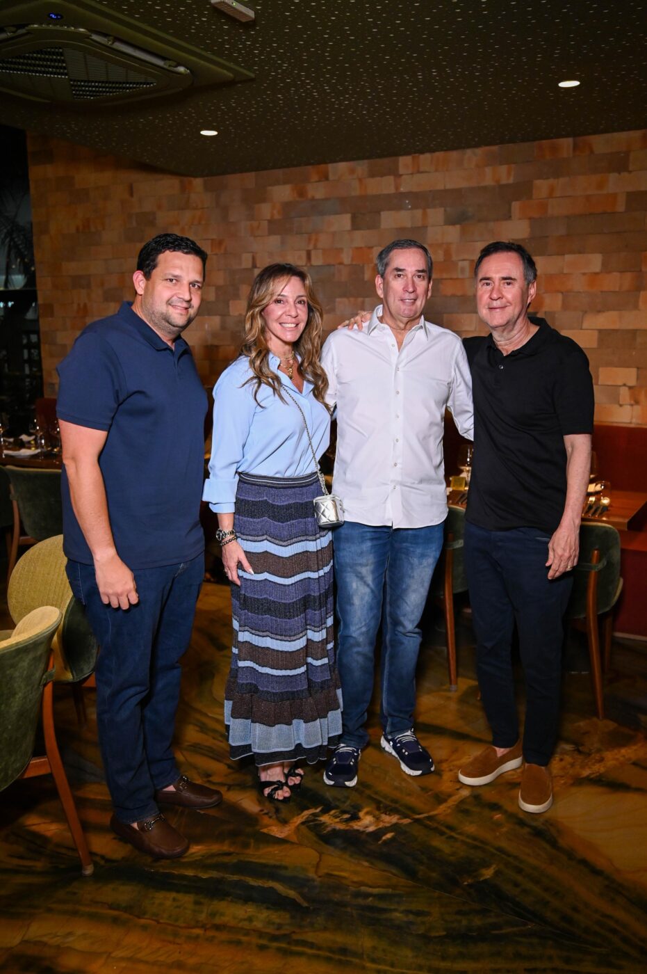 Rodrigo Amaral, Alessandra, José Mattos e Jel Queiroz