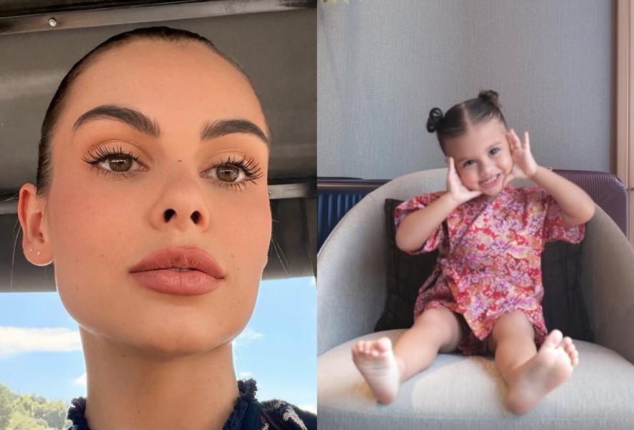 Amanda Kimberlly revela perrengues da primeira viagem internacional de Helena, sua filha com Neymar