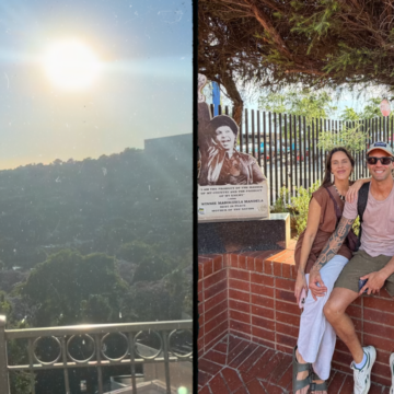Daniel Cady desembarca na África do Sul para viagem em família