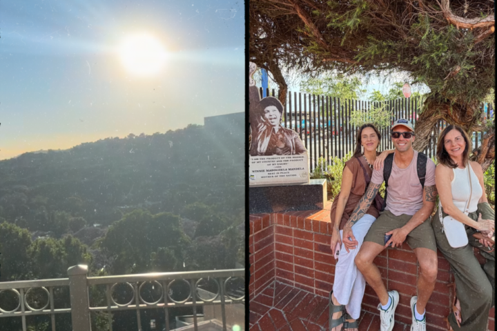 Daniel Cady desembarca na África do Sul para viagem em família