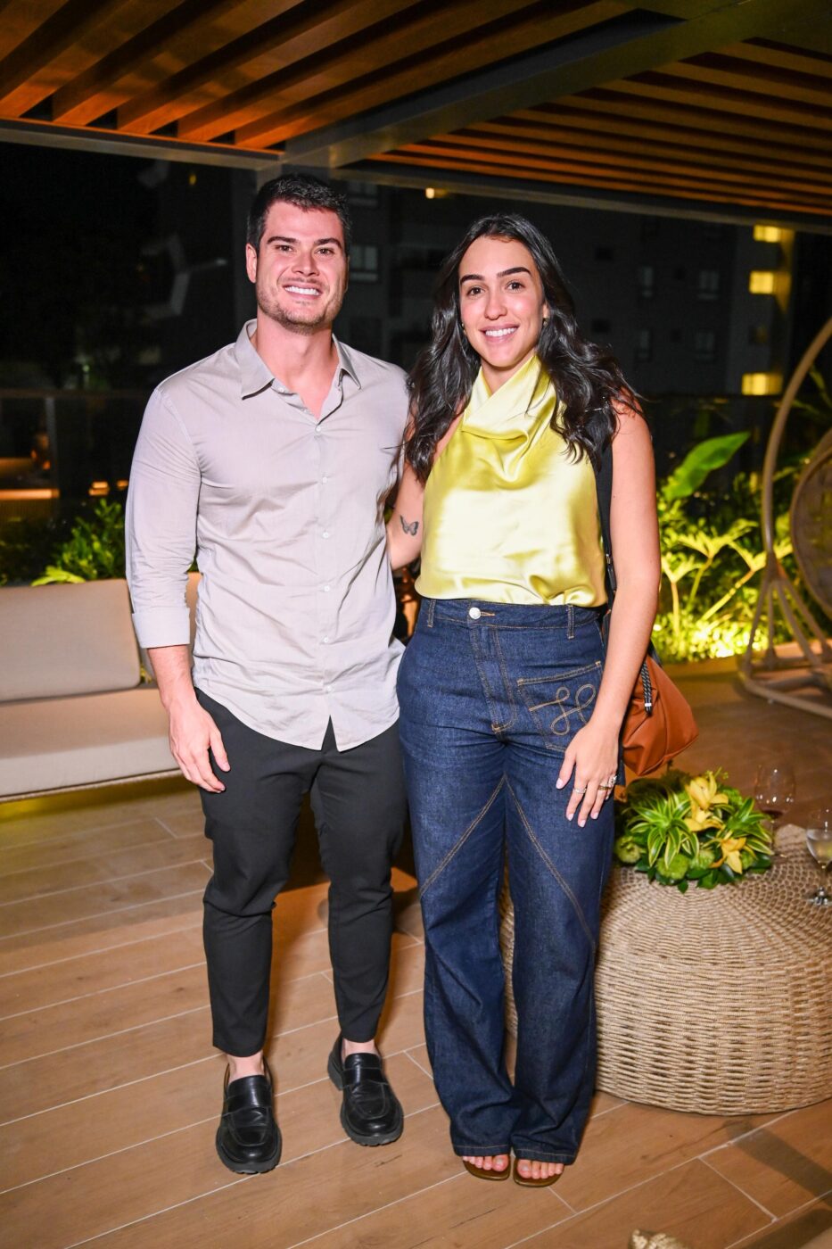 Rafael Chaves e Nathália Gurgel