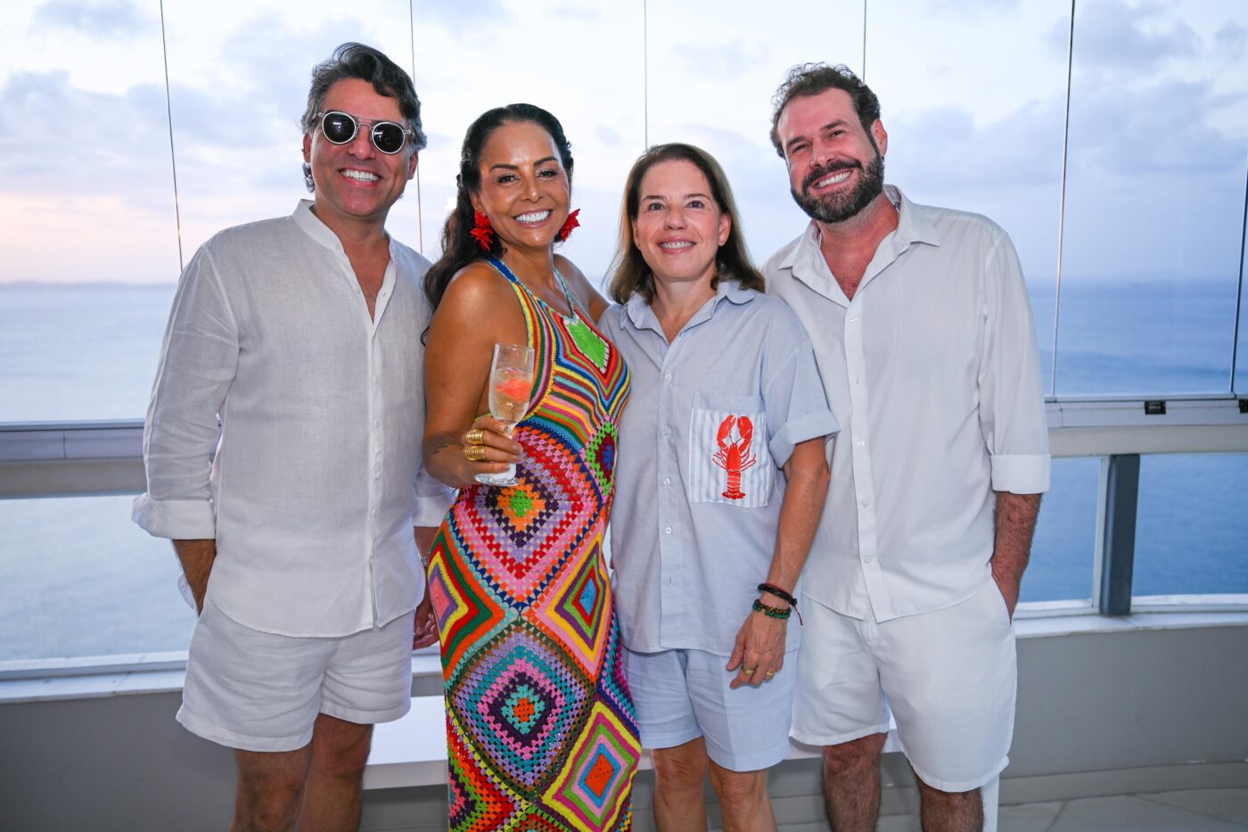 Fabyano Teixeira, Gil Santos, Denise Bezerra e Sérgio Nunes