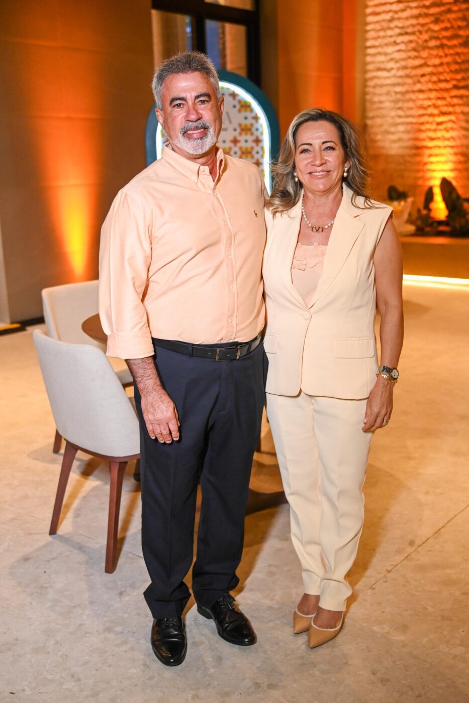 Roberto Teixeira e Fabíola Fernandes